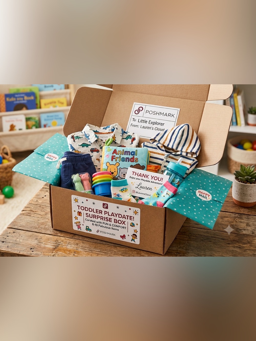 🎉 (3m-2T) Toddler Playdate Mystery Box